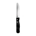 thumbnail image 1 of ITI IFK-414 Couteau à Steak 9 7/8 Pouces - Acier Inoxydable avec Manche en Poly Noir, 1 of 1