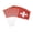 10pcs, variant on Mini Switzerland Hand Held Flags on Stick, 5.5x8.2" 10 Count - Perfect for Swiss National Day & Alpine Cultural Events