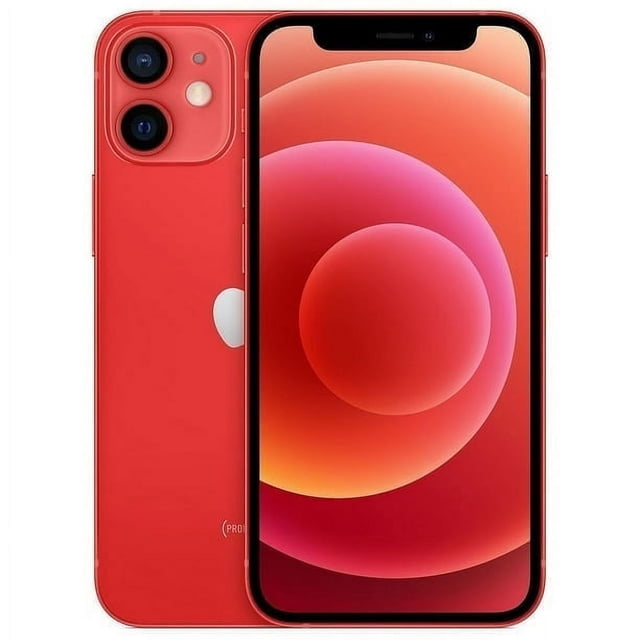 Apple iPhone 12 Mini Restauré Entièrement Débloqué Rouge 64 Go Excellent (Reconditionné)