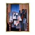 thumbnail image 4 of Stupell Industries Violon et Guitare Juan Gris Classic Abstract Painting Painting Metallic Gold Floating Framed Canvas Print Wall Art, Design by one1000paintings, 4 of 5