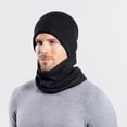 thumbnail image 2 of TBWNWG Couples Winter Warm Knit Hat and Scarf Two Piece Set for Men and Women Cold Weather Accessories,One Size, 2 of 7