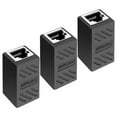 thumbnail image 1 of SWETRACE 3Ud Conectores De Red Rj45 Negros Para Prolongar Cables Ethernet Con Materiales Duraderos ABS Y Zinc, 1 of 8