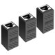 thumbnail image 1 of SWETRACE 3Ud Conectores De Red Rj45 Negros Para Prolongar Cables Ethernet Con Materiales Duraderos ABS Y Zinc, 1 of 8