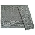 thumbnail image 2 of DII Reversible Indoor/Outdoor Diamond Woven Rug, 4x6', Black, 2 of 5