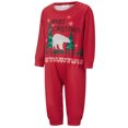 thumbnail image 3 of Hirigin Store Family Matching Christmas Sleepwear Set Tree Print Long Sleeve Round Neck Tops/Romper Trousers Pajama Set, 3 of 10