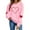 Valentine's Day Gifts Sweatshirts-A06Pink, variant on Mifsaly Valentine's Day Gifts Sweatshirts Women Heart Print Shirts Crewneck Long Sleeve Oversized Tops Casual Festival Fashion Spring Outfits 2026