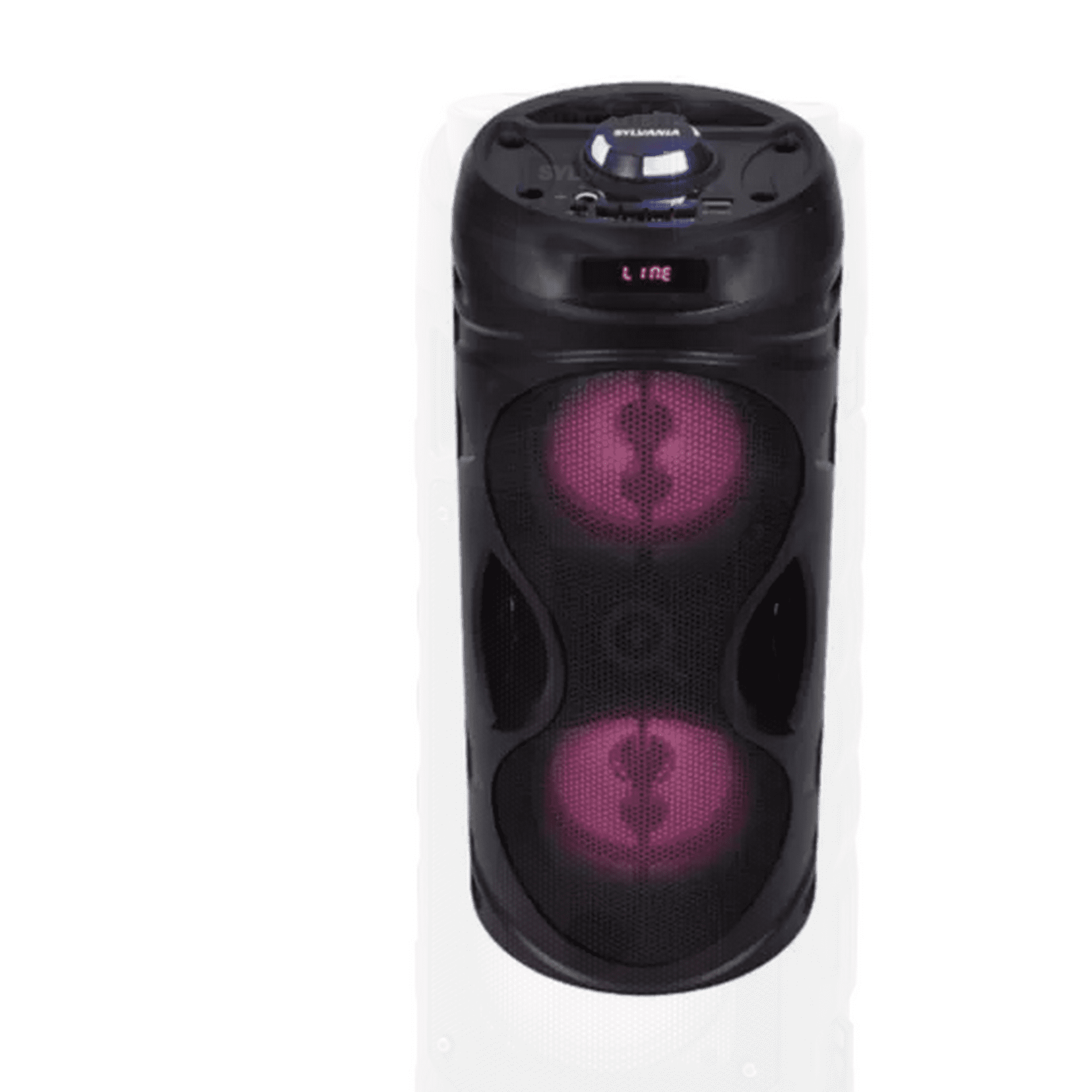 Sylvania Party Speaker Sylvania LED Bluetooth Party Speaker