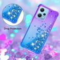 thumbnail image 4 of Funda para Xiaomi Redmi Note 12 4G Transparente con Brillos Carcasa Protectora Antigolpes con Glitter Brillante, 4 of 5