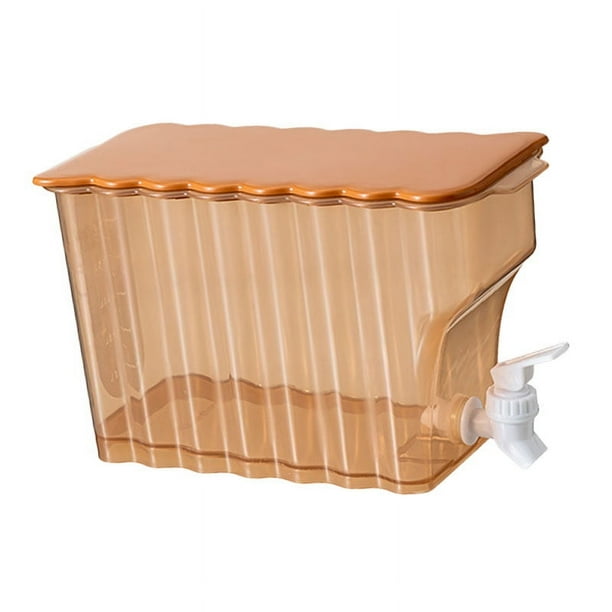 Hervidor de agua fría con grifo para refrigerador, hervidor de agua fría con grifo, dispensador de bebidas de plástico, máxima comodidad