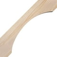 thumbnail image 3 of 3 1/2"W x 16"D x 16"H Legacy Smooth Knee Brace, Douglas Fir, 3 of 4
