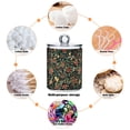 thumbnail image 6 of Yayeee 2 Pack Qtip Holder Bathroom Cotton Swab Canister with Lid Clear Dispenser Set, Christmas Bows, 6 of 6