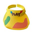 thumbnail image 4 of LJNYFDC Chapeau d'Été Chapeau Haut de Forme Vide Chapeau de Plage Extérieur pour Enfants Chapeau de Protection à Grand Bord Respirant Imprimé Ultraléger, 4 of 7