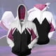 thumbnail image 4 of Disfraz de superhéroe de Spider Gwen Stacy para mujer, chaqueta con cremallera 3D, sudaderas con capucha, Jersey, sudadera para adultos, vestido de Halloween, 4 of 4