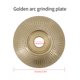 thumbnail image 3 of Kenally Rueda de molienda de carpintería de alta con orificio de 16MM, disco giratorio, herramienta de tallado de madera, herramientas de disco Herramientas eléctricas oro Gebogene 85MM Kenally TO000419-04B, 3 of 6