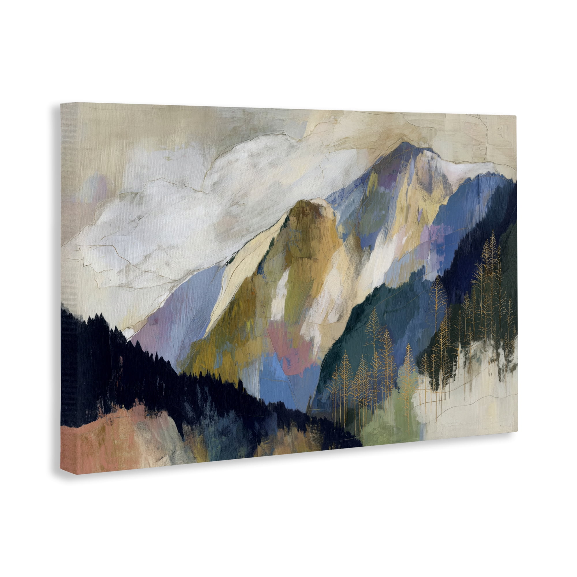 Stupell Industries Mountain Forest Landscape Canvas Wall Art, design by Chromatic Storm Studio
