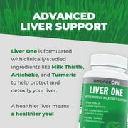 Balance One Liver Support with Milk Thistle & Artichoke, 30 Day Supply