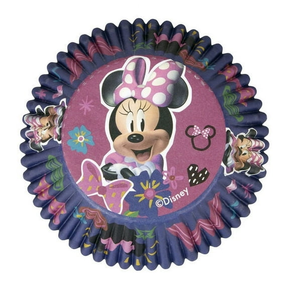 Minnie Mouse Disjr 50 Ct Baking Cups Party Cupcakes Liners Treats