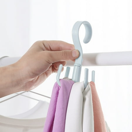 

koaiezne Closet Hangers 360 Rotating Handy Belt for 4 Scarf Rack Colors Tie Tools & Home Improvement Cubicle Hook Platform Rose Shower Hooks