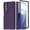 Dark Purple, variant on Dteck Magnetic Case for Samsung Galaxy Z Fold 7,Shockproof Hinge Protection PC Case Compatible with Mag Safe Built-in Front Screen Cover for Galaxy Z Fold 7,White