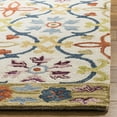 thumbnail image 4 of SAFAVIEH Suzani Ethelinda Geometric Swirls Wool Runner Rug, Ivory/Multi, 2'3" x 8', 4 of 6