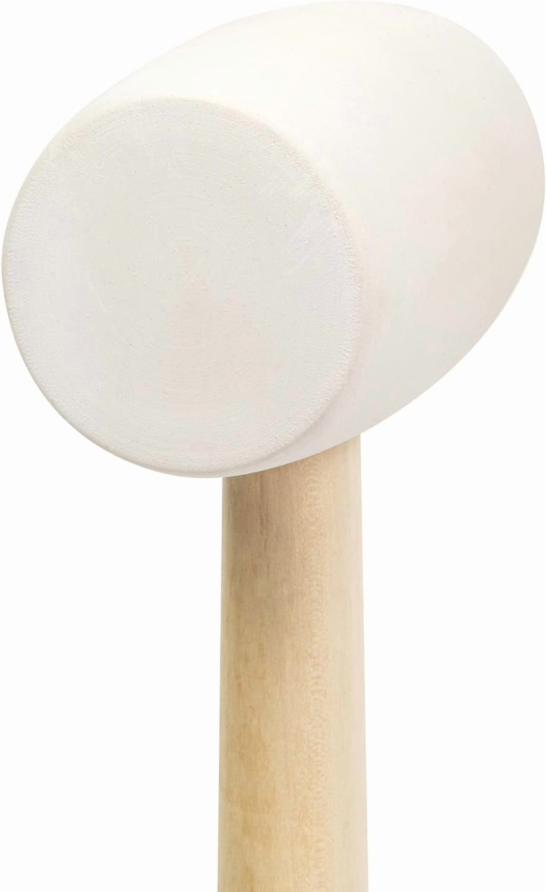 RGHJAR-61613 16 oz. White Rubber Tile Tapping Mallet