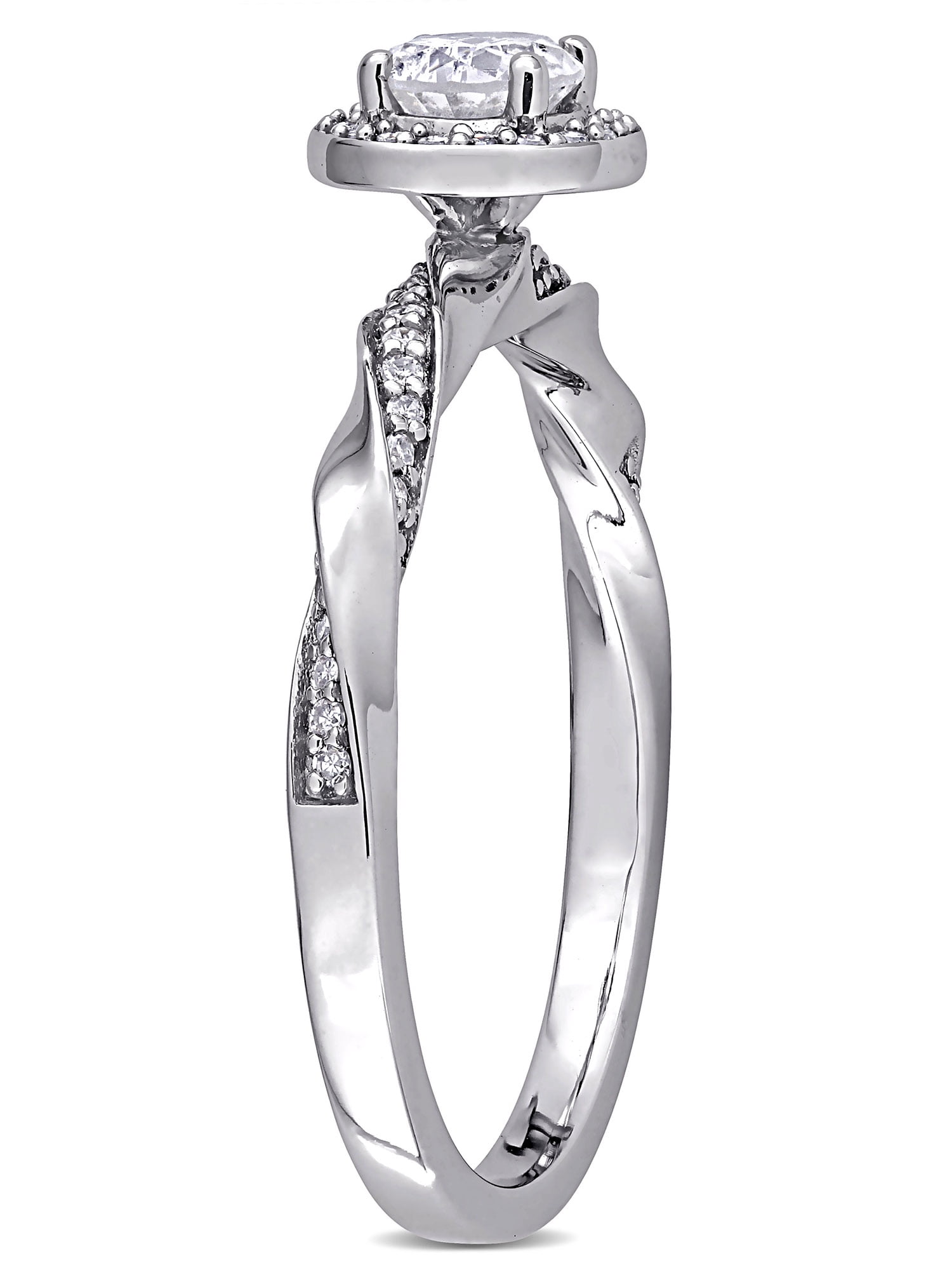 Everly Women's Diamond 10K White Gold Engagement Ring