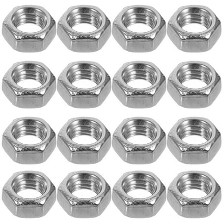 

Stainless Steel Hexagonal Nut 180 Pcs Hardware Nuts Lamp Parts for Making Lamps 304