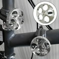 thumbnail image 4 of Palancas de abrazadera de de bicicleta de cinco agujeros manija ligera hebilla de aleación de aluminio para Plata kusrkot Palanca de la abrazadera de la bisagra de bicicletas, 4 of 8