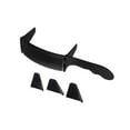 thumbnail image 1 of serony Peigne Courbé Durable pour Coiffeur Coiffeur Dos Noir, 1 of 9