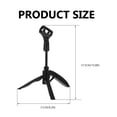 thumbnail image 3 of Shisuyan Desktop Microphone Stand Height Adjustable Mount with Tripod for Radio Studio, 3 of 8