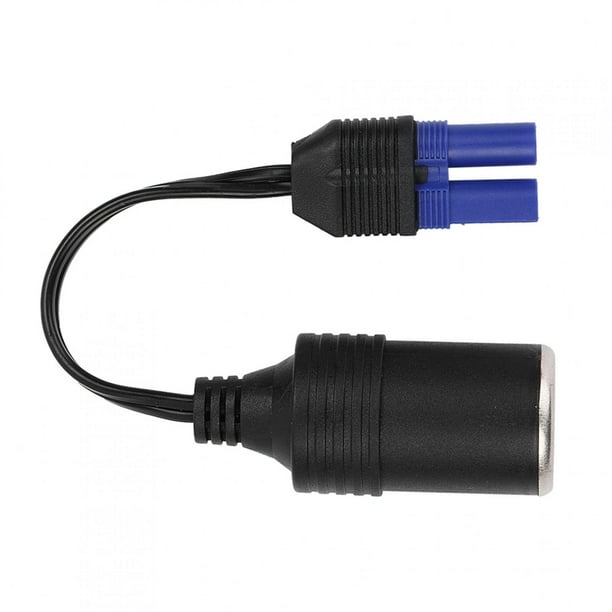 Adaptador de batería de emergencia, adaptador de batería EC5 hembra para encendedor de cigarrillos de automóvil, cable de arranque de emergencia fabricado para durar