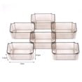 thumbnail image 2 of Drawer Organizer Tray Plastic: 6PCS Versatile Drawer Tray Divider Storage Box, 2 of 10