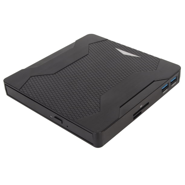 Unidad De DVD Externa, Reproductor Grabador Multifuncional Plug And Play Typc C Con Luz De Respiración Para Instalación Del