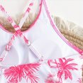 thumbnail image 6 of CAICJ98 Swimsuits for Girls 2 Piece Tankini Set Tropical Print Bathing Suits Hawaiian Swimsuits with Shorts Beachwear Tankini Girls' Swimwear (12-13 Years,Hot Pink), 6 of 8