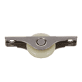 thumbnail image 2 of 24PCS White Doors Window Single Nylon Sliding Roller Pulley Wheel 62mm Length, 2 of 5