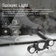 thumbnail image 5 of Iluminación portátil para chapa metálica para pintar automóviles, herramienta neumática sin batería, ideal para espacios de trabajo oscuros, luz recargable para pistola de pintura, 5 of 5