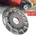 thumbnail image 3 of Labymos Wood Carving Disc Angle Grinder Wheel Disc 2.56 Inch 12 Teeth Wood Polishing Shaping, 3 of 8