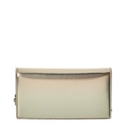 Christian Louboutin Bettina Leather Chain Wallet, Gold