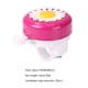 thumbnail image 2 of Timbre de bicicleta para niños Manillar Road MTB Bike Daisy Ring Alarm (Rose+) Blanco, 2 of 7