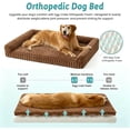 thumbnail image 5 of Katieovy Orthopedic Dog Beds for Large Dog,32 inch Removable Washable Dog Beds with Sides,Non-Slip Bottom Memory Foam Large Pet beds,Khaki, 5 of 10
