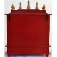 thumbnail image 3 of Large Pooja Mandir For Home / Wooden Pooja Temple For Office / Temple For Home / Pooja Ghar / Mandir With Doors Cabinets And Storage, 3 of 3