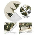 thumbnail image 4 of Yayeee Christmas Tree Skirt 35 inches for Xmas Tree Holiday Party Decoration, Cartoon Christmas Trees, 4 of 6
