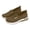 Coffee, variant on AUDeals Womens Breathable Orthopedic Slip On Tennis Shoes Arch Support Anti Skid Walking Sneakers (White, 7)