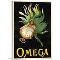 thumbnail image 1 of ARTCANVAS Omega 1910 Canvas Art Print by Leonetto Cappiello - Size: 26" x 18" (1.50" Deep), 1 of 9