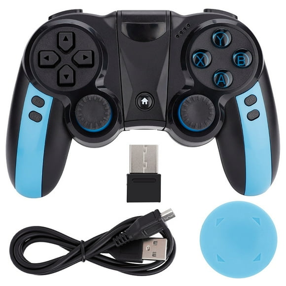 ZOUSSIQI Wireless Bluetooth Gaming Contoller Remote Gamepad Joypad Joystick 2.4G for TV / PC / Phones EL225#55368