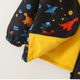 thumbnail image 7 of Toddler Boy's Cute Jackets Hooded Zipper Dinosaur Print Windproof Coats Kids Fall Outwear Size 3-4T, 7 of 7