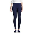 thumbnail image 3 of Lands' End Women's High Rise Serious Sweats Fleece Lined Pocket Leggings, 3 of 3
