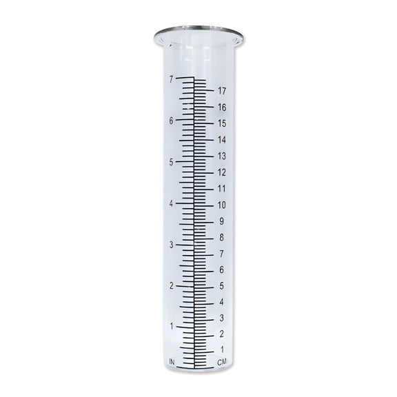 ACDANC 8.25 Inches x 2.25 Inches Rain Gauge Glass Tube