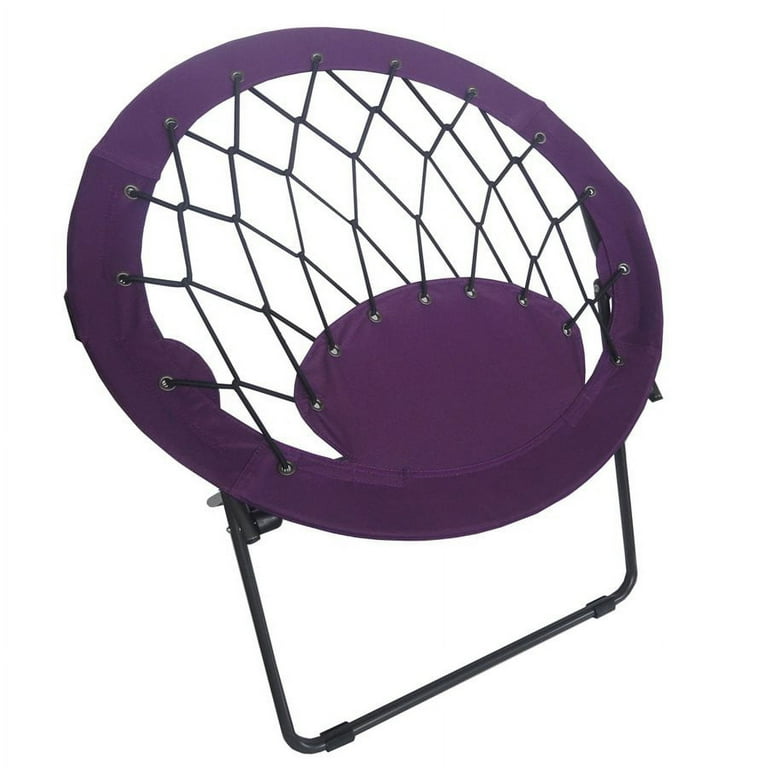 Impact Canopy Polyester Bungee Chair Portable Folding Chair Web Purple Walmart