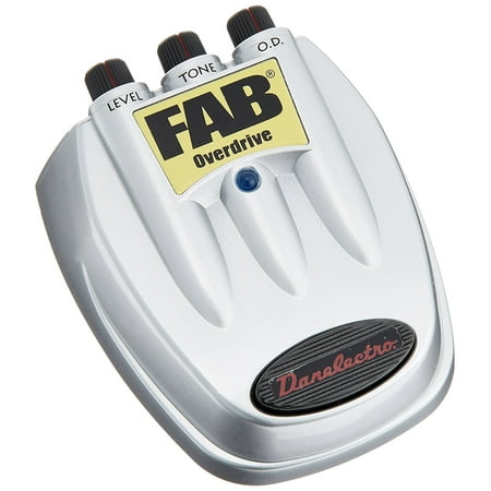 D-2 Fab Overdrive Effects Pedal, Realistic tube overdrive By